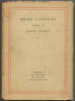 Item #610374 Brief Candles: Stories. Aldous HUXLEY