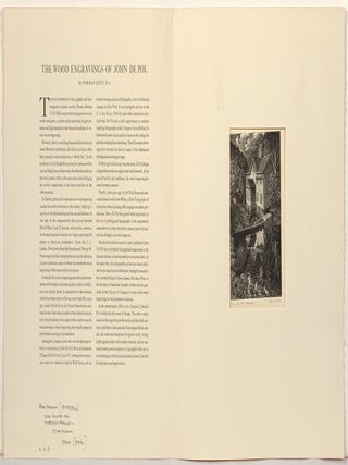 Mill on the Aspetuck: A Wood Engraving by John De Pol