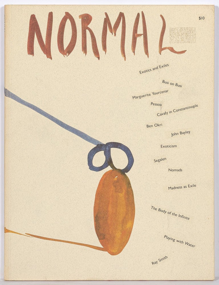 Item #610420 Normal 2: A Quarterly of Arts and Ideas &ndash; Winter 1987. Gini ALHADEFF.