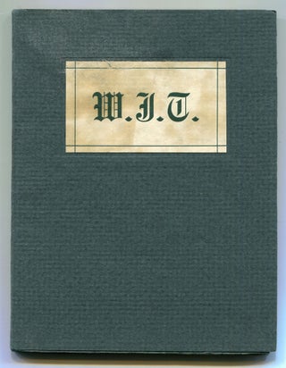 Item #610687 William Jewett Tucker: A Tribute