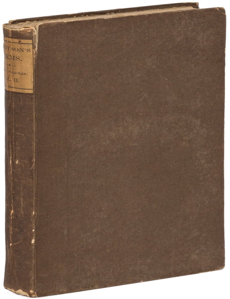 Item #610753 Poems by Alfred Tennyson. In Two Volumes. Vol. II [only]. Charlotte Perkins GILMAN, Alfred TENNYSON.