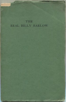 Item #610781 The Real Billy Barlow: A Tale of Old Cape Ann