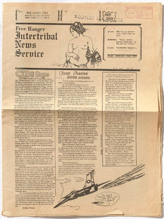 Item #611115 Free Ranger Intertribal News Service &ndash; Vol. 1, No. 17, Jan. 20. Bob DYLAN