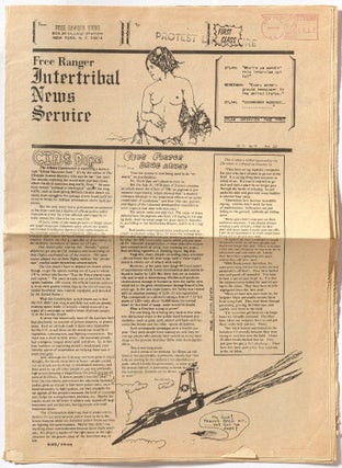 Item #611115 Free Ranger Intertribal News Service – Vol. 1, No. 17, Jan. 20. Bob DYLAN