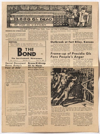 Item #611118 The Bond: The Servicemen's Newspaper &ndash; Vol. 3, No. 4, April 15, 1969