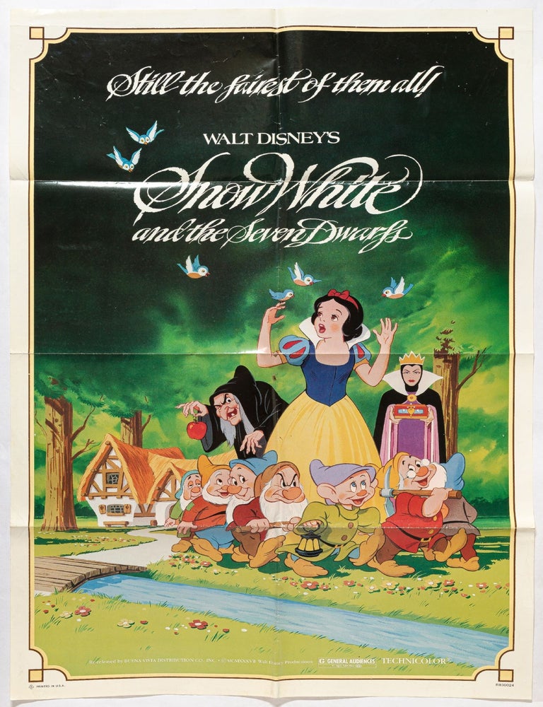 Item #611193 [Film Poster]: Walt Disney's Snow White and the Seven Dwarfs (1987)