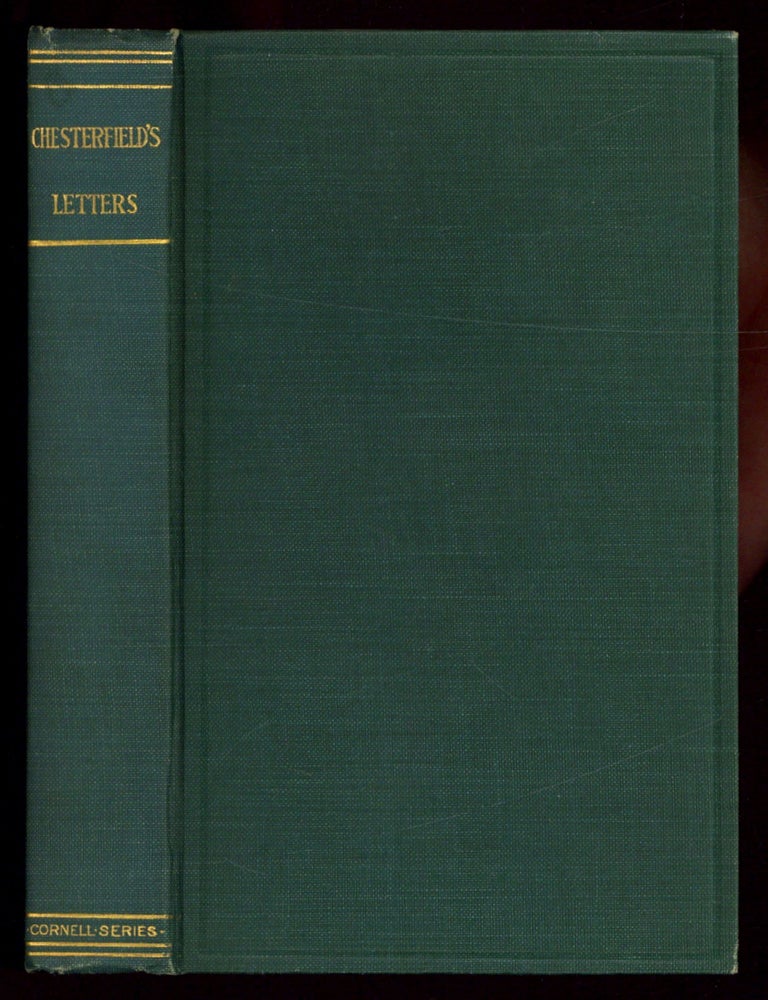 Item #611251 Letters, Sentences and Maxims [spine title] Chesterfield's Letters. Lord CHESTERFIELD.
