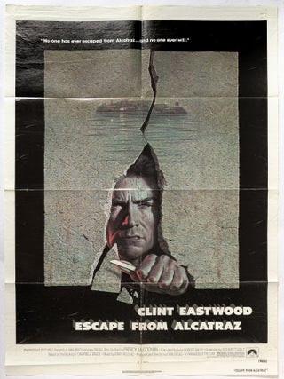 Item #611285 [Film Poster]: Escape from Alcatraz. Clint EASTWOOD, Don Siegel, Patrick McGoohan,...
