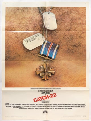 Item #611292 [Film Poster]: Catch-22. Joseph HELLER, Jon Voight, Martin Sheen, Bob Newhart,...