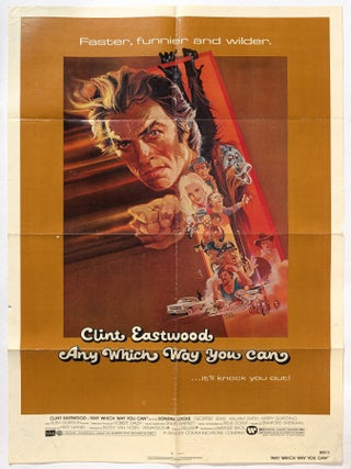 Item #611375 [Film Poster]: Any Which Way You Can. Clint EASTWOOD, Harry Guardino, Smith,...