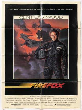 Item #611383 [Film Poster]: Firefox. Clint EASTWOOD, Craig Thomas