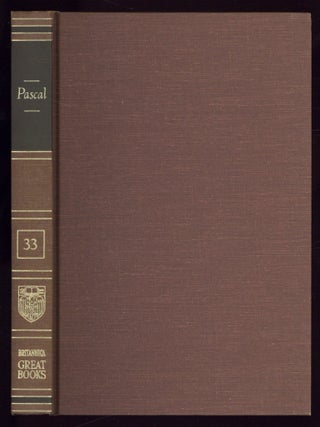 Item #611535 The Provincial Letters [with] Pens&eacute;es [and] Scientific Treatises (Great Books of...