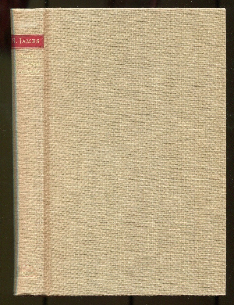 Item #611575 Collected Travel Writings: A Little Tour in France / Italian Hours / Other Travels. Henry JAMES.