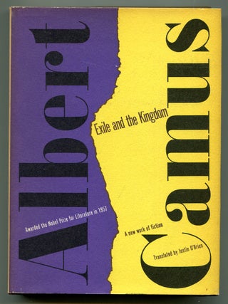 Item #611707 Exile and the Kingdom. Albert CAMUS