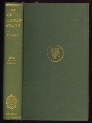 Item #611898 The Greek Commonwealth: Politics & Economics in Fifth Century Athens. Fifth...
