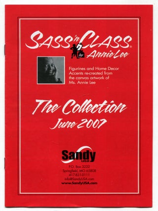 Item #612058 [Trade Catalog, Cover Title]: Sass 'n Class by Annie Lee. Figurines and Home...