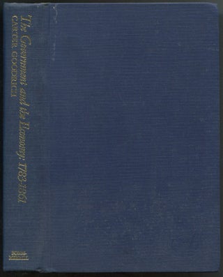 Item #612749 The Government and the Economy, 1783-1861. Carter GOODRICH
