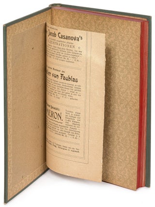 Hundert Erza?hlungen des Decameron. Erster Theil [Volume One of Three, with Hidden Publisher's Advertisement?]