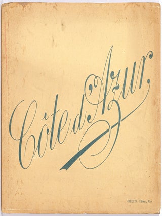 Item #613153 [Souvenir photo album]: Cote d'Azur