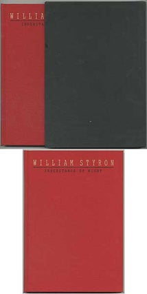 Item #61349 Inheritance of Night: Early Drafts of Lie Down in Darkness. William STYRON