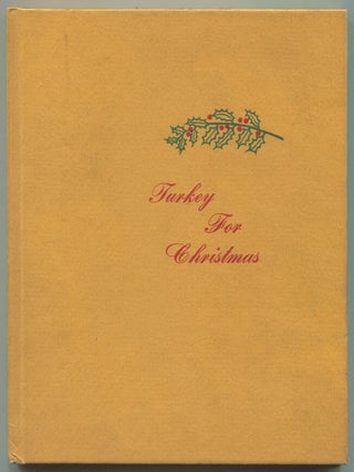 Item #613560 Turkey for Christmas. Marguerite DE ANGELI