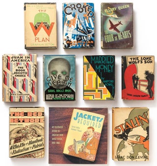 Item #613833 Nine Vintage Dust Jackets Used as Illustrations in Steven Heller and Seymour...