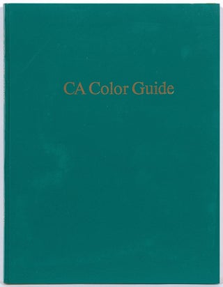 Item #614102 CA Color Guide. Richard S. COYNE