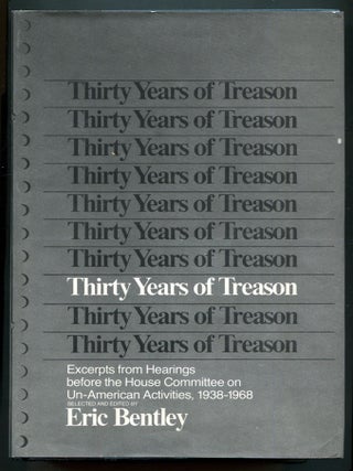 Item #614160 Thirty Years of Treason: Excerpts from Hearings before the House Committee on...