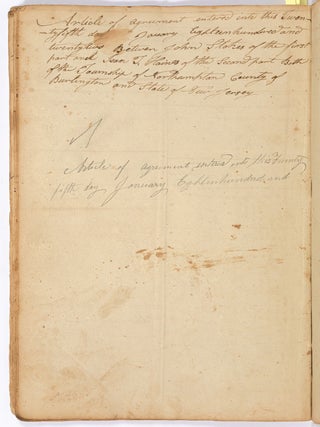 Early 19th Century Cyphering Book of Isaac Haines: Northampton [Mount Holly], Burlington County, New Jersey