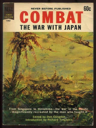 Item #614604 Combat, The War With Japan. Don CONGDON