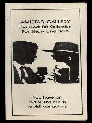 Item #614729 [Advertisement]: Amistad Gallery: The Black Art Collection for Show and Sale. You...