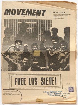 Item #615068 The Movement &ndash; Vol. 5 No. 10, November 1969. Joe BLUM