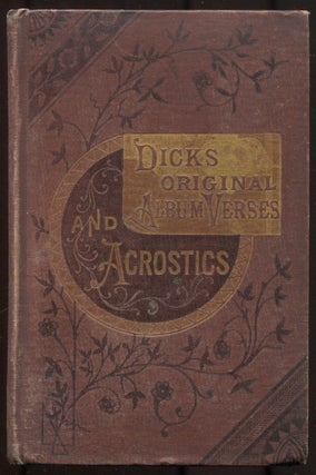 Item #615152 Dick's Original Album Verses and Acrostics