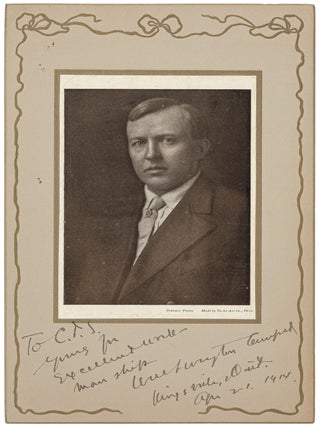 Item #615285 Inscribed Portrait of Will Livingston Comfort. Will Livingston COMFORT