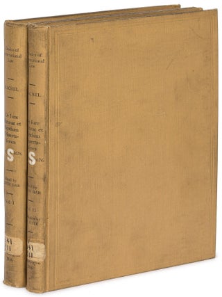 Item #615365 De Jure Naturae et Gentium Dissertationes [in Two Volumes]. Samuel RACHEL
