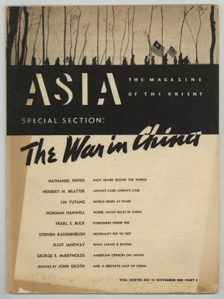 Item #615377 Asia: The Magazine of the Orient (Special Section: The War in China, Part 2) &ndash;...