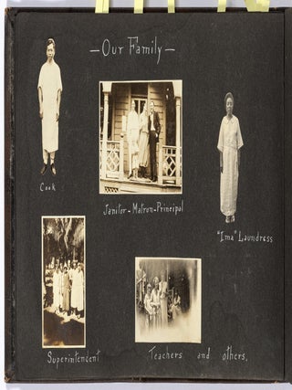 [Photo Album]: Miss Virginia Titus, Teacher at Iolani School in Honolulu, Hawaii 1924-1925 Under the Auspices of Bishop LaMothe
