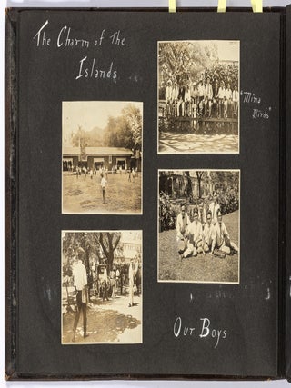 [Photo Album]: Miss Virginia Titus, Teacher at Iolani School in Honolulu, Hawaii 1924-1925 Under the Auspices of Bishop LaMothe