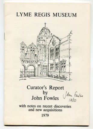 Item #615403 Lyme Regis Museum: Curator's Report with notes on recent reserach and new...