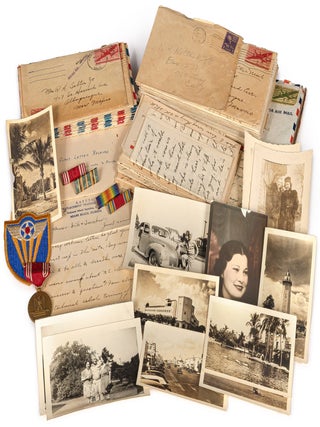 Item #615432 [Archive]: Army Air Corp Engineer World War II Letters. John G. HOLLAND