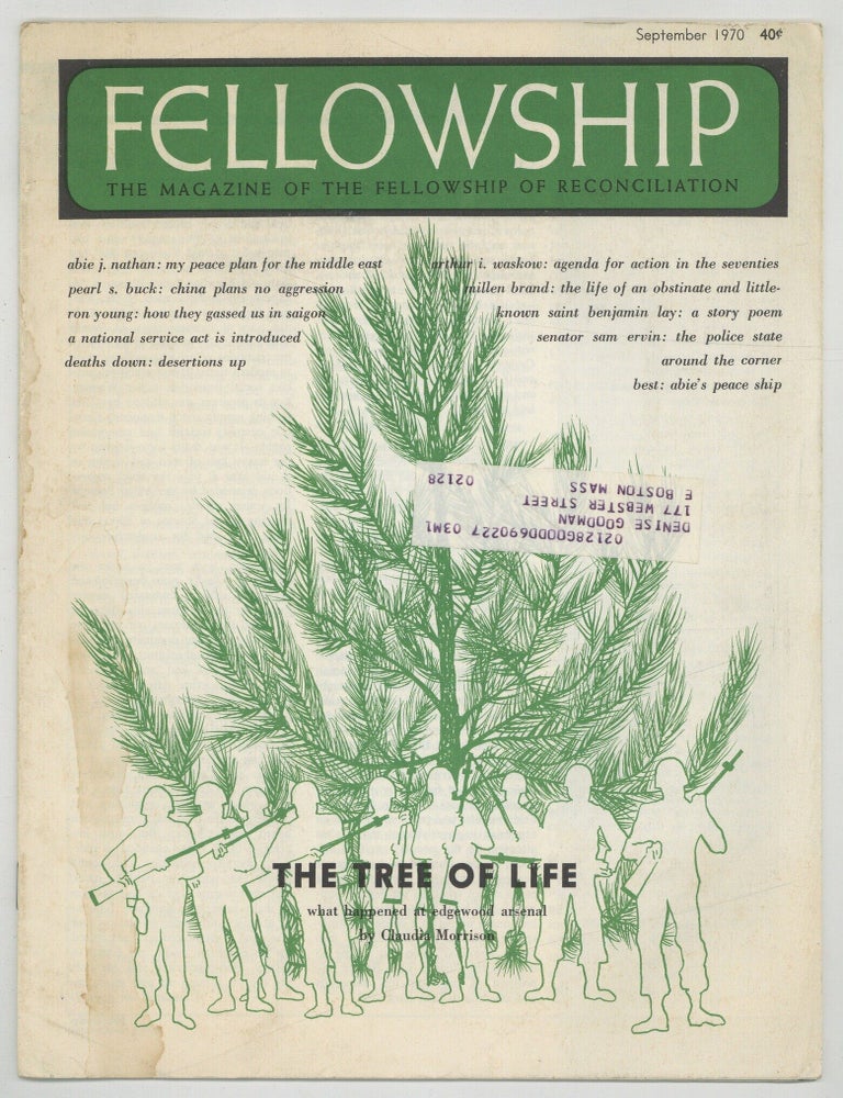 Item #615904 Fellowship &ndash; Vol. 36, No. 9, September 1970