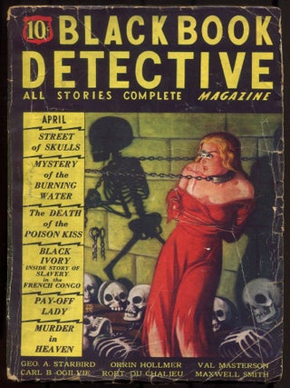 Item #615953 [Pulp Magazine]: Black Book Detective - April 1935