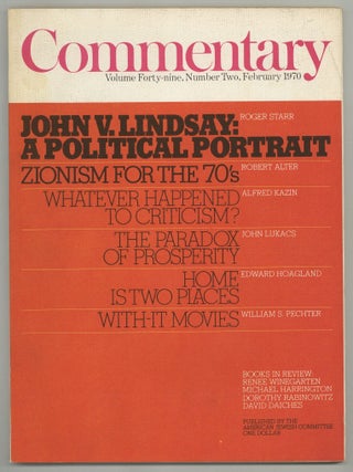 Item #615971 Commentary &ndash; Volume 49, Number 2, February 1970. Noam CHOMSKY