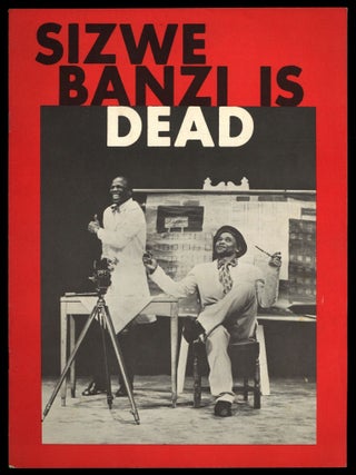 Item #616085 [Large Theater Program]: Sizwe Banzi is Dead [and] The Island. John KANI, Winston...
