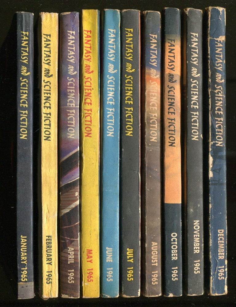 The Magazine of Fantasy and Science Fiction – January - December 1965 ...