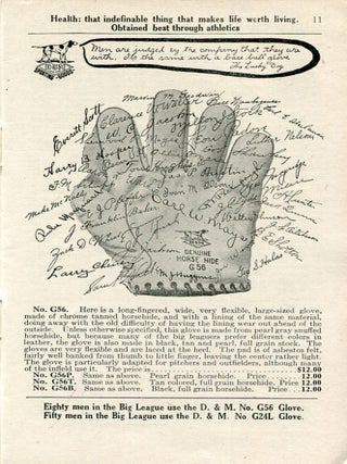 D & M Official 1920 Base Ball Rules, Lawn Tennis Laws, Hand Ball Rules
