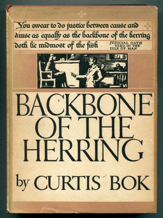Item #616303 Backbone of the Herring. Curtis BOK