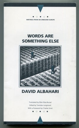 Item #617064 Words are Something else. David ALBAHARI