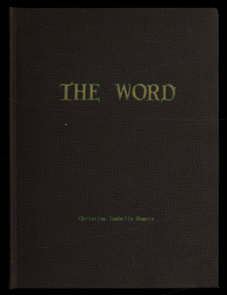 Item #617095 The Word. Christina Isabella POWERS.