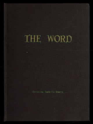Item #617095 The Word. Christina Isabella POWERS